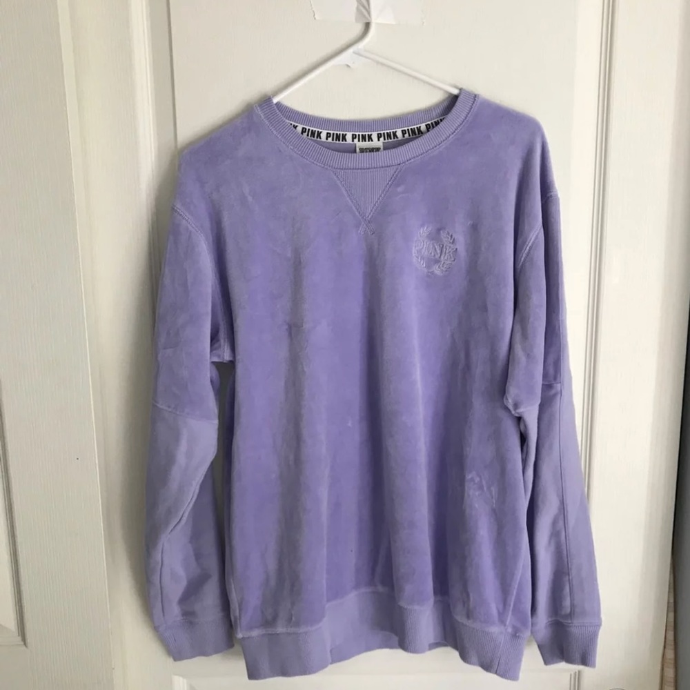 Velvet Crew neck